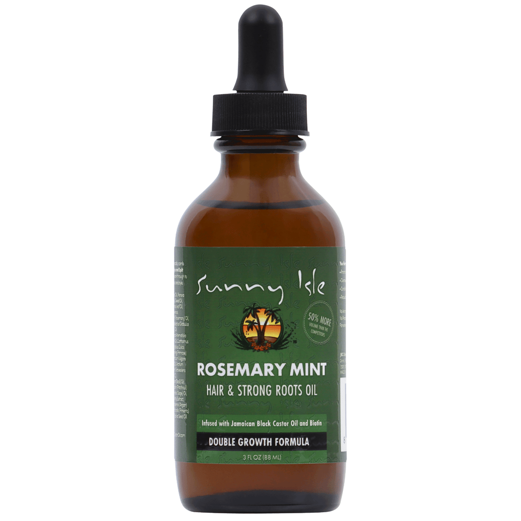 Sunny Isle Rosemary Mint Hair and Strong Roots Oil 3oz